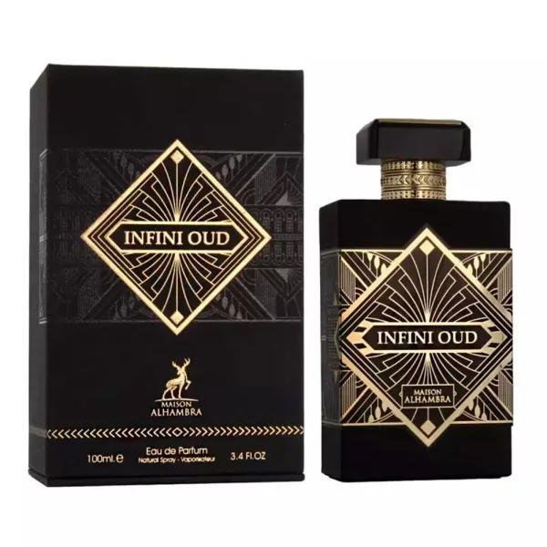 Perfume Maison Alhambra Infini Oud Ediçao 100ML Unissex Eau de Parfum