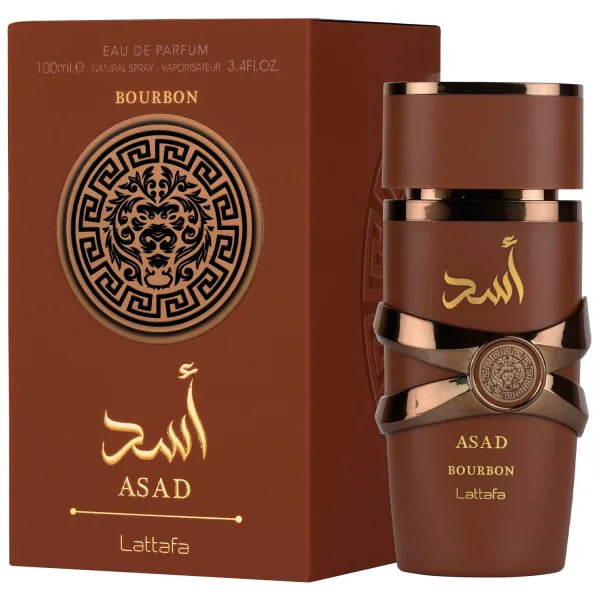 Perfume Lattafa Asad Bourbon - Eau de Parfum - Unissex - 100ML