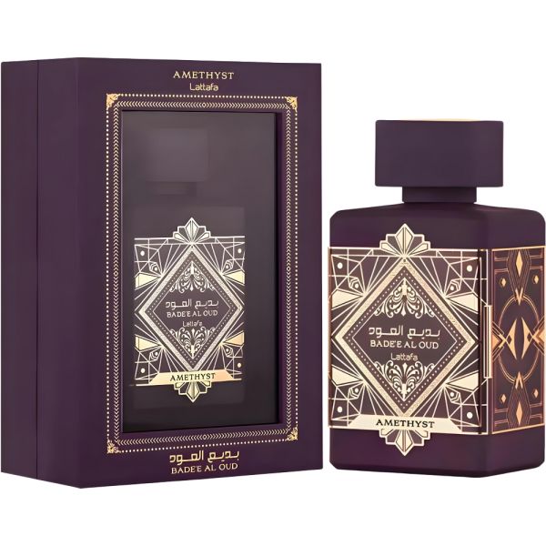 Perfume Lattafa Bade'e Al Oud Amethyst - Eau de Parfum - Unissex - 100ML