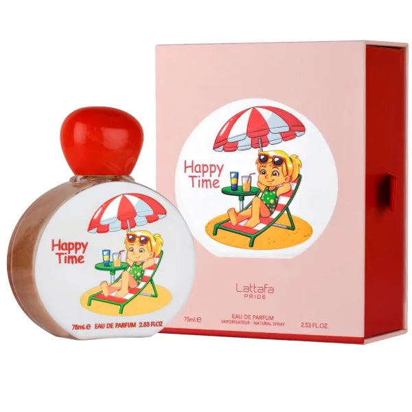 Perfume Lattafa Happy Time - Eau de Parfum - Infantil - 75ML