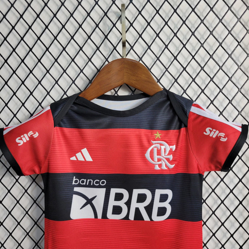 Body Flamengo I 2023/2024 + BRINDE Nome e número personalizável