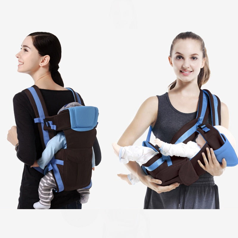 Bolsa Canguru Ergonômico para Bebê - Diversas Posições 4 Em 1