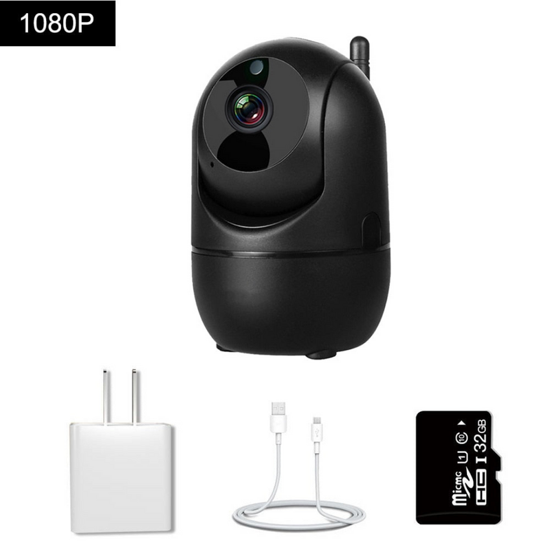 Babá Eletrônica com Câmera de Monitoramento, microfone e visão noturna (Wifi - 1080P)